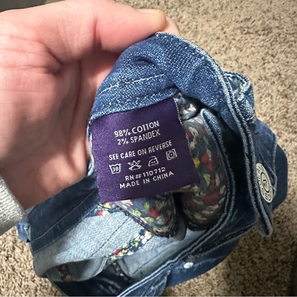 Vigoss FIT/Skinny Low Rise Distressed Blue Jeans Women's-26/ Junior's 1/2 - Picture 8 of 16